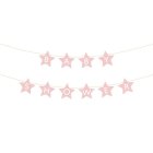 Babyshower Guirlande Lyserød