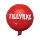 Rund Tillykke Folieballon