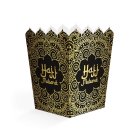 Hajj Mubarak Snackæsker Sort/Guld