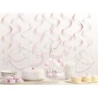 Swirls Kobber/Hvid/Rosa