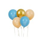 Baby Balloner Blå/Beige