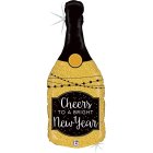 Cheers To A Bright New Year Folieballon