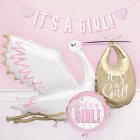 It's A Girl Stork Mega Folieballon