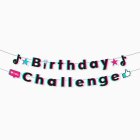 Birthday Challenge Guirlande