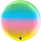 Regnbue Rund Folieballon
