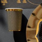Prikkede Papkrus Sort/Guld
