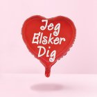 Hjerte Jeg Elsker Dig Folieballon