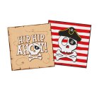 Pirat Hip Hip Ahoy Servietter