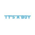 It's a Boy Banner Blå