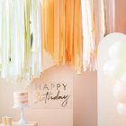 DIY Backdrop Laksefarvet