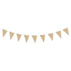 Vimpelguirlande Kraft/Guld