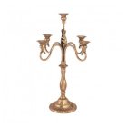 Antik Kandelaber Lysestage Guld