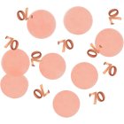 Bordkonfetti 70 År Lush Blush