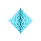 Diamant Honeycomb Lyseblå