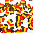 Belgien Flag Konfetti