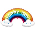 Happy Day Regnbue Folieballon