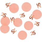 Bordkonfetti 25 År Lush Blush