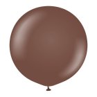 Premium Kæmpe Latexballoner Chocolate Brown