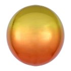 Orbz Folieballon Ombre Gul/Orange