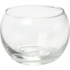Kugleformet Glas Fyrfadsstage