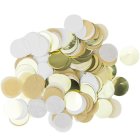 Bordkonfetti Kraft/Hvid/Guld