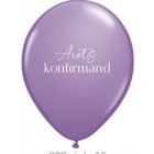 Årets Konfirmand Balloner Lilla