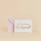 Will You Be My Bridesmaid Kort