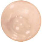 Transparent Rund Ballon Orange