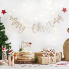 Merry Christmas Træ Banner