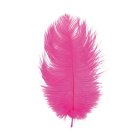 Strudsefjer Pink 55-60 cm
