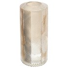 Geometrisk Glasvase Guld