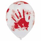 Blodige Håndaftryk Latexballoner