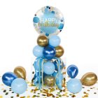 Balloha® Box Happy Birthday Blå