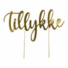Tillykke Kagetopper Guld