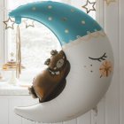 Måne & Bamse Folieballon