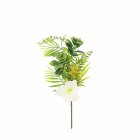 Kunstig Blomstergren Hvid/Grøn