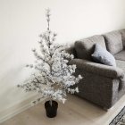 Kunstigt LED Lærketræ I Potte 120 cm