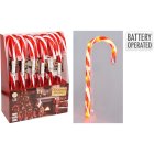 LED Slikstok Dekoration Rød
