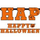 Happy Halloween Græskar Guirlande