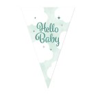Hello Baby Vimpelguirlande