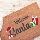 Welcome Santa Dørmåtte