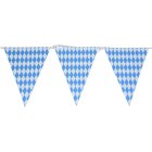 Oktoberfest Vimpelguirlande Blå/Hvid