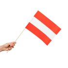 Østrig Flag På Pinde