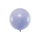 Stor Rund Ballon Lys Lilla