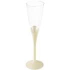 Flute Plast Champagneglas Elfenben