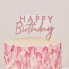Happy Birthday Rosaguld Kagelys