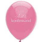 Årets Konfirmand Balloner Pink