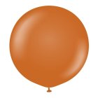 Premium Kæmpe Latexballoner Rust Orange