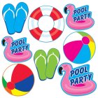 Pool Party Udskæringer