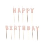 Happy Birthday Kagelys Lyserød
